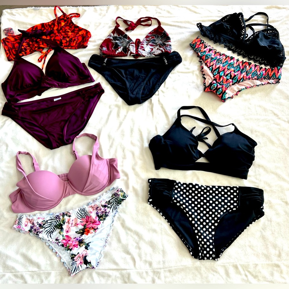 Swim suit purge sizes 8-10, M/L
